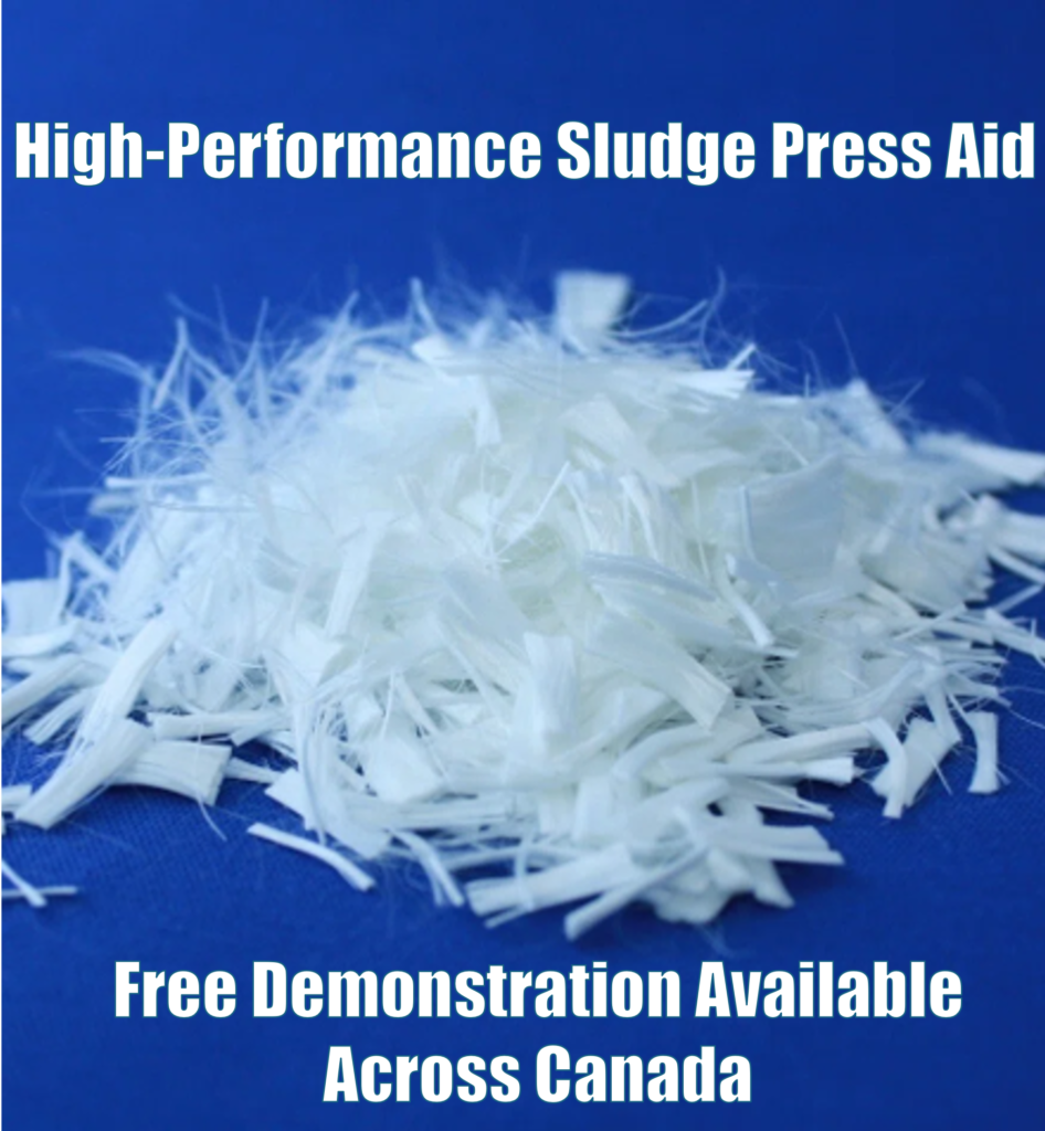 Flowdehy high-performance sludge dewatering and press aid – free demonstration available across Canada